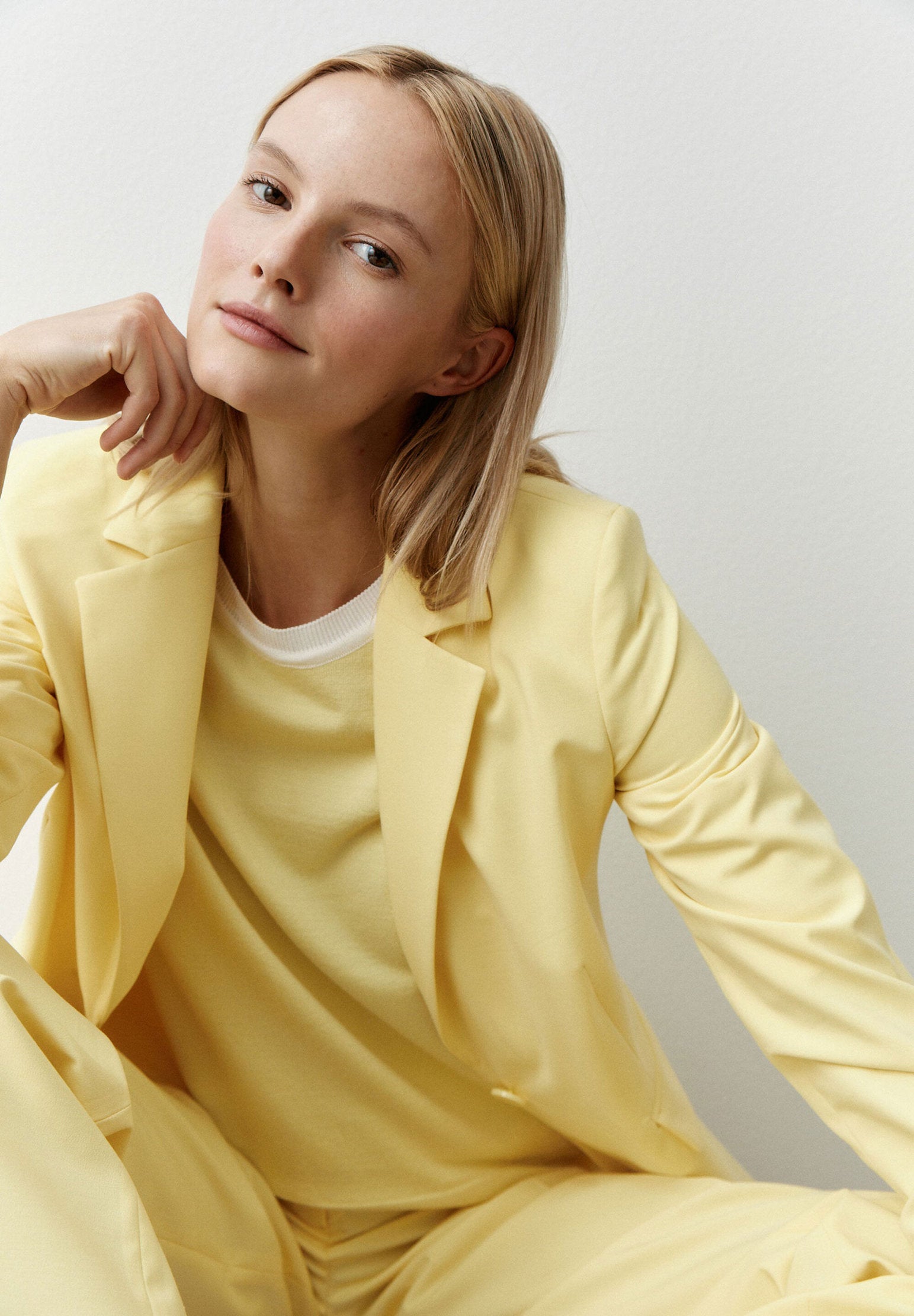 More &amp;  More_Tender Yellow Blazer_51036005_0124_02
