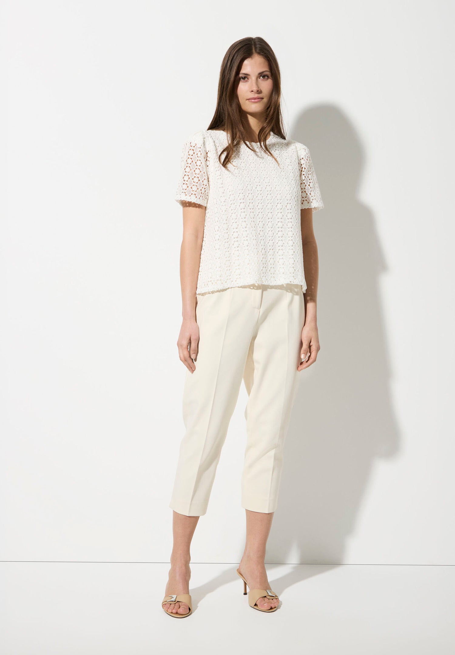 More &amp; More_Ecru Lace Blouse_51042050_0041_02