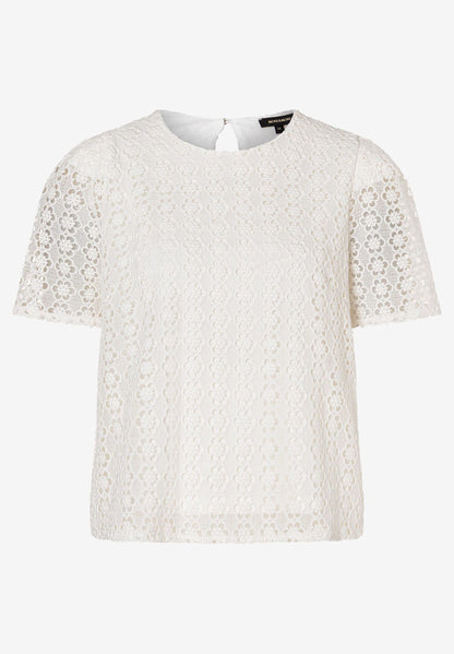 More &amp; More_Ecru Lace Blouse_51042050_0041_03