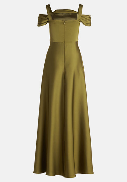 Vera Mont_Shiny Olive_Off-The-Shoulder Evening Dress_5105-4262_5596_04