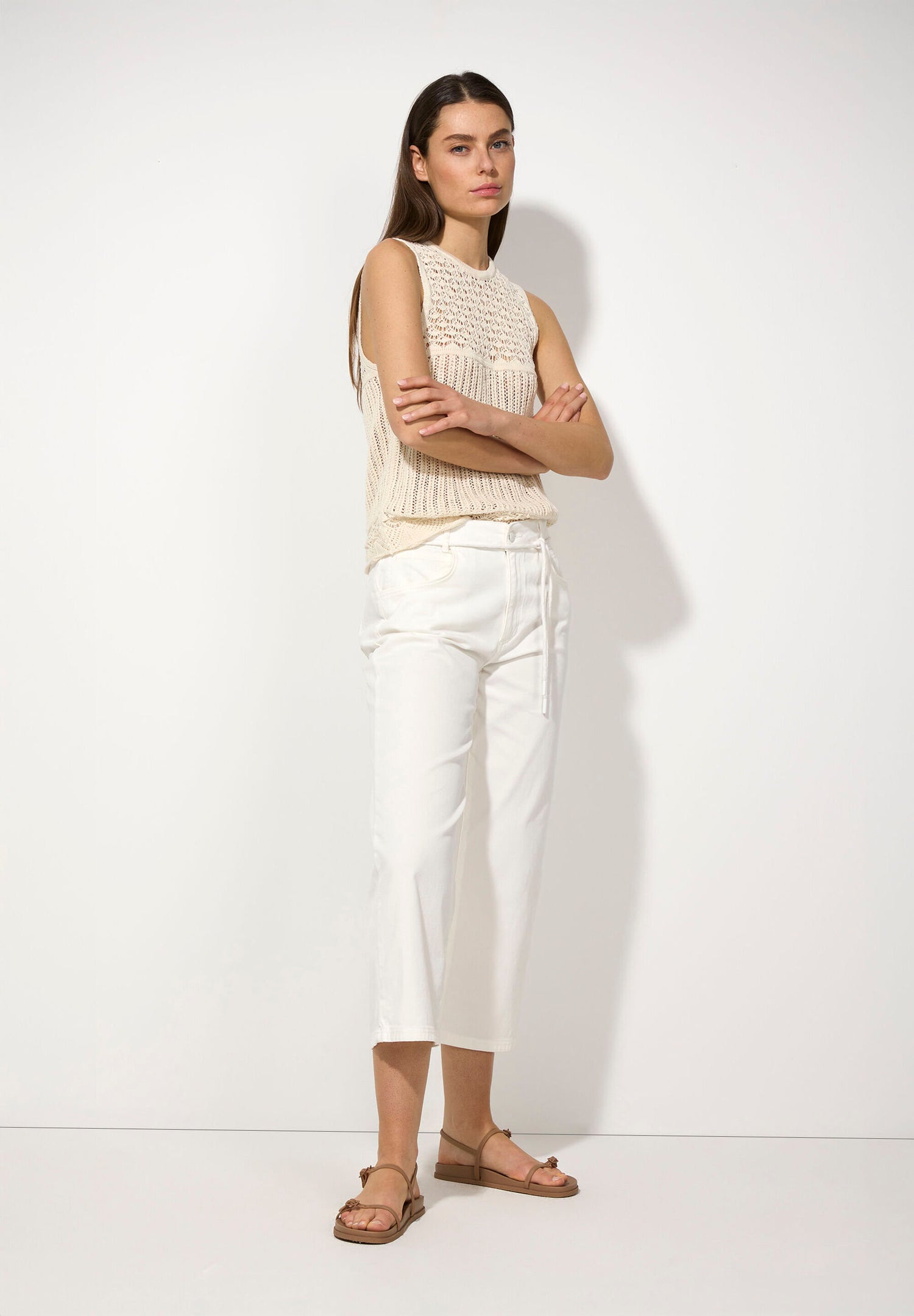 More &amp; More_Beige Knitted Top_51051000_0024_02