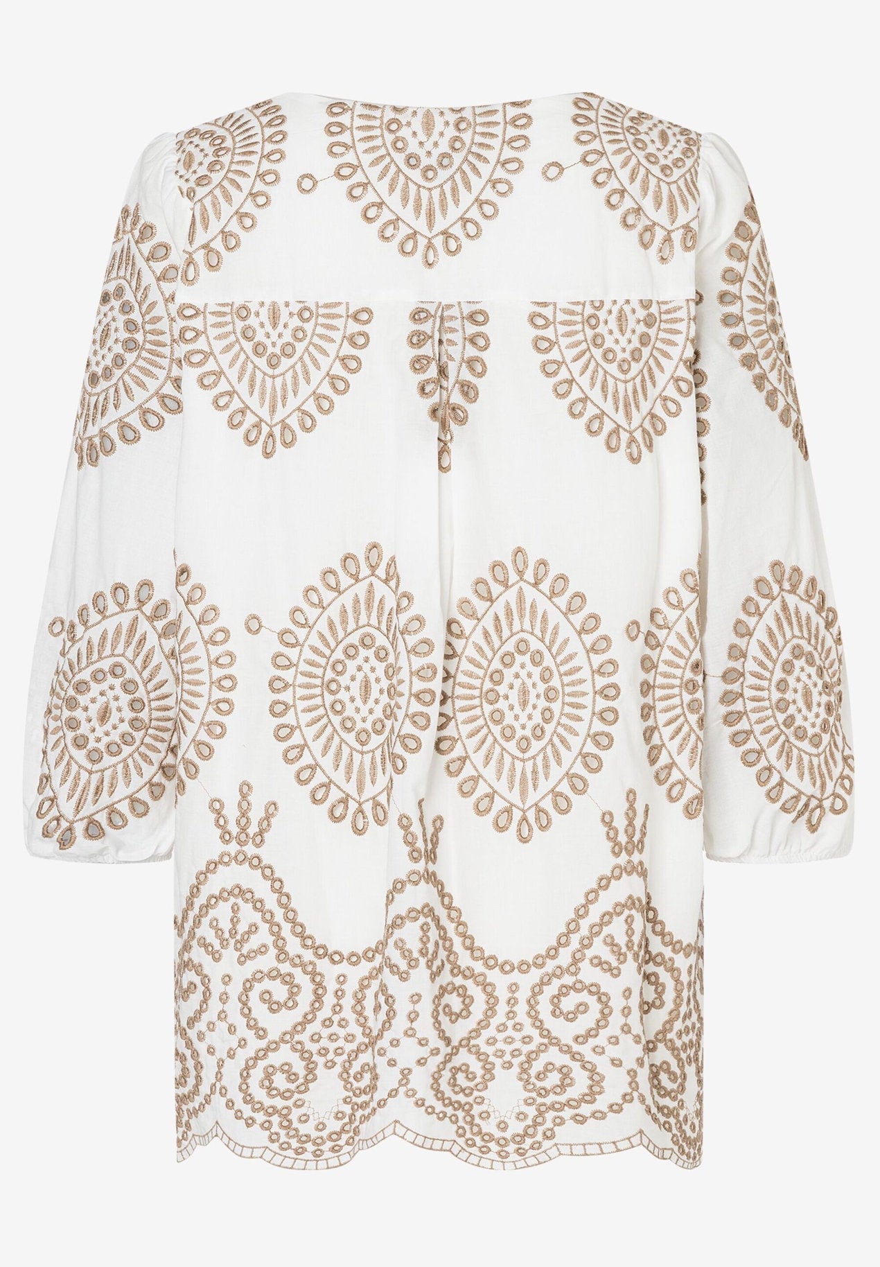 More &amp; More_White/Beige Lace Tunic_51052009_0010_04