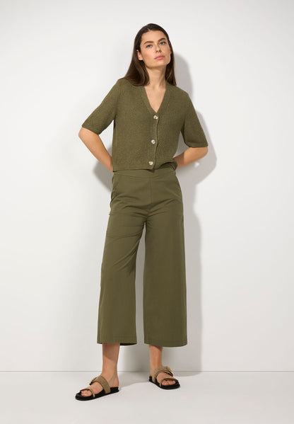 More &amp; More_Tundra Olive Culottes_51054010_0679_01