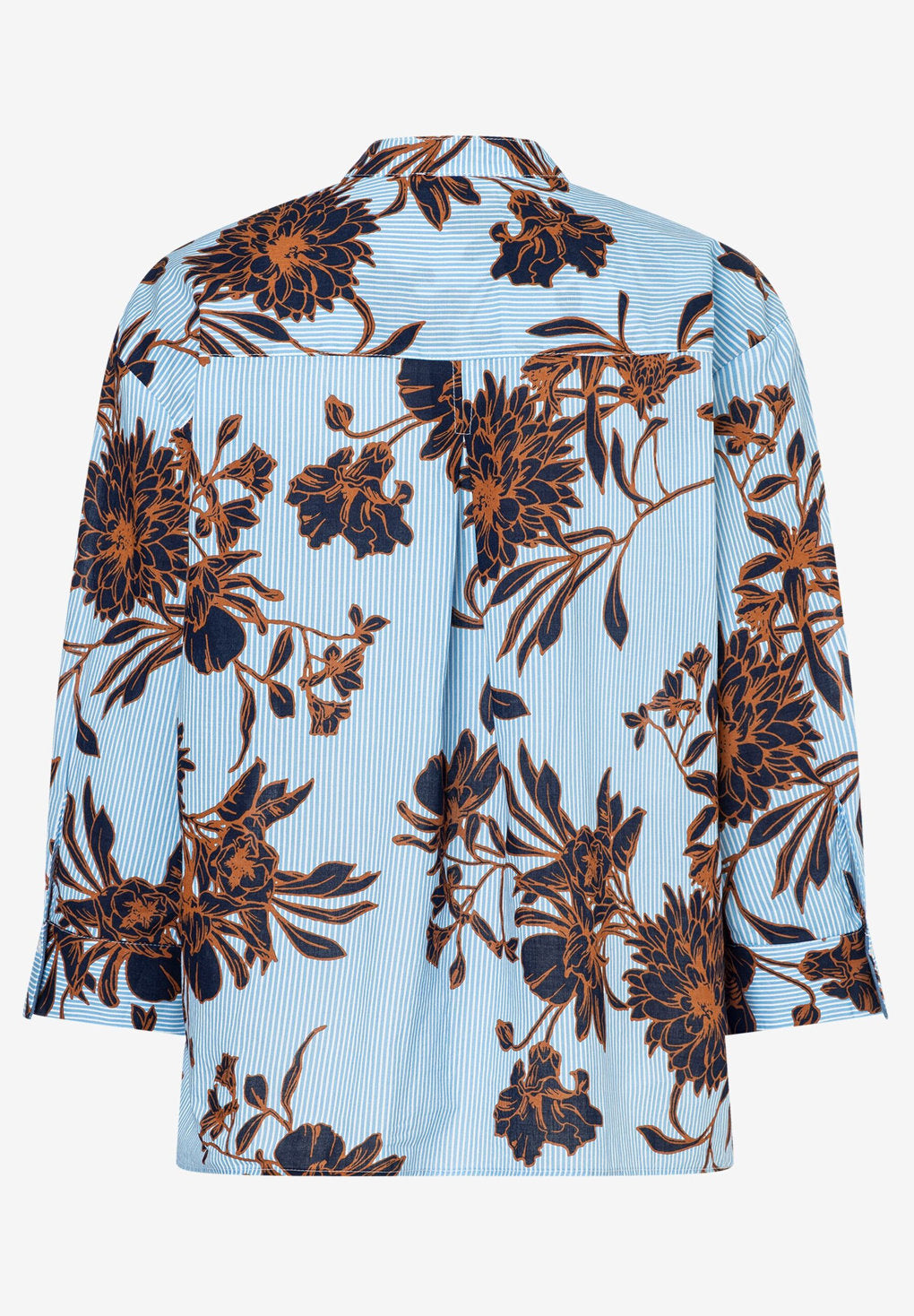 More &amp; More_Striped Blouse with Floral Print_51062054_4370_05