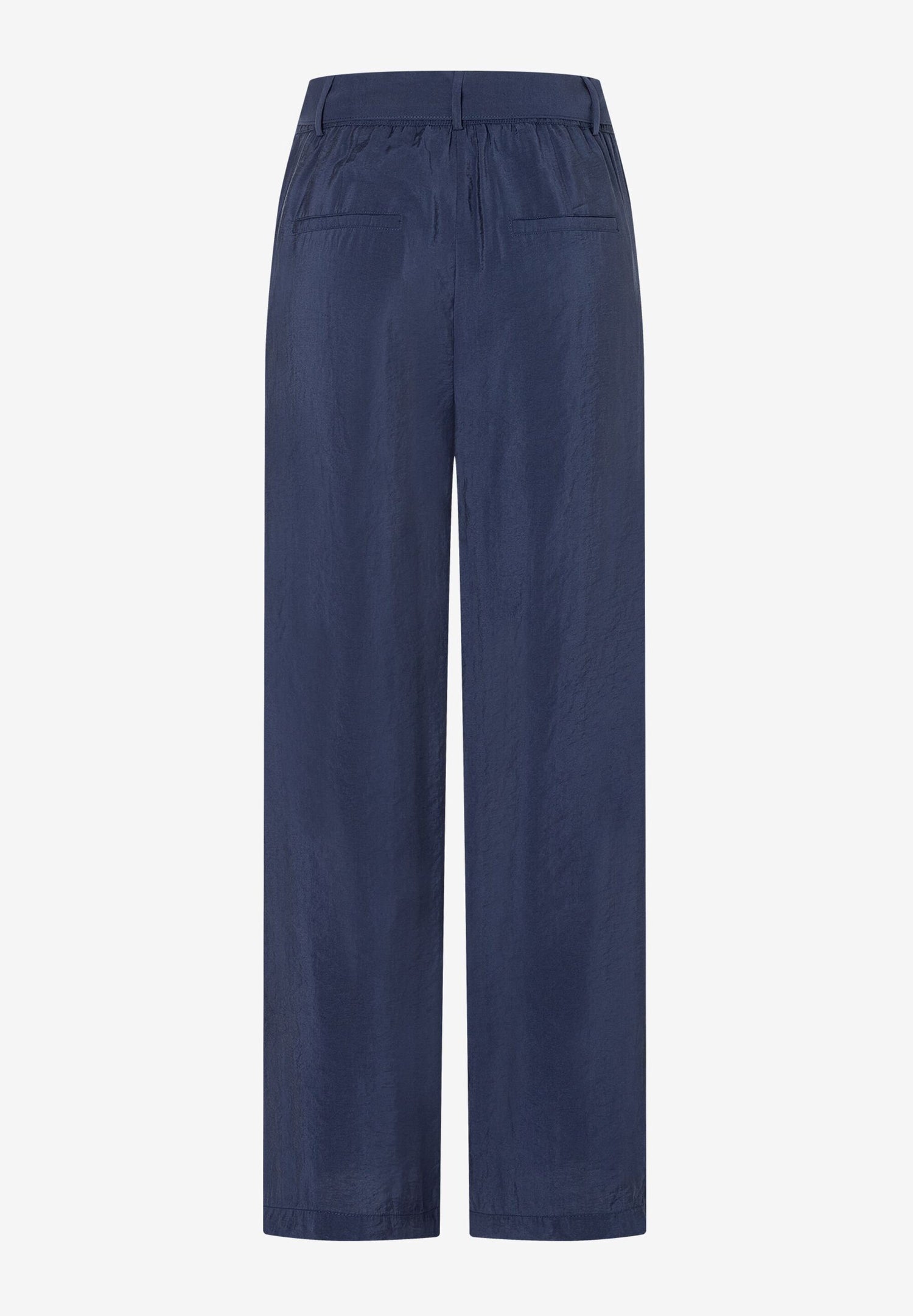More &amp; More_Navy Trousers with Belt_51064055_0370_05