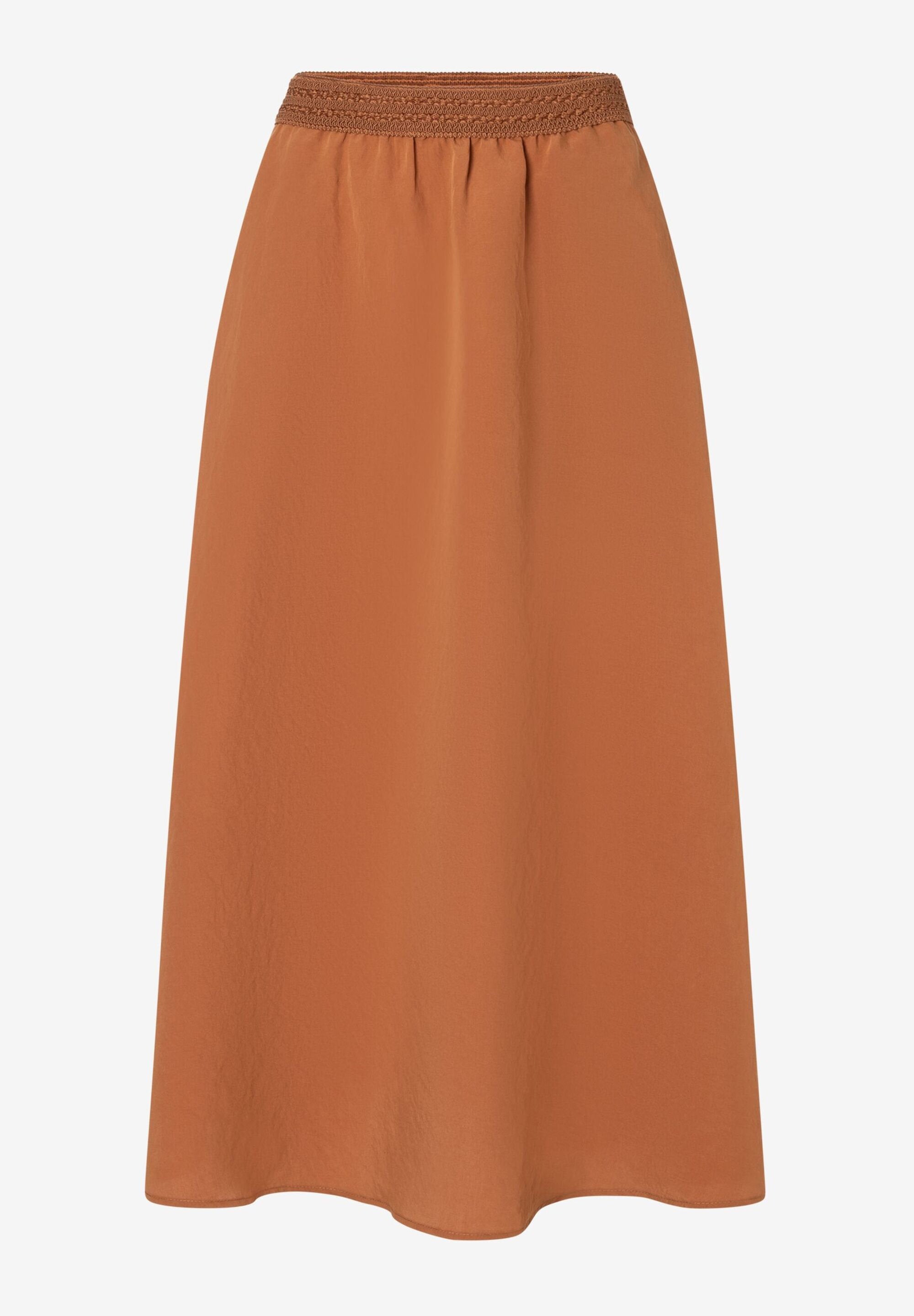 More &amp; More_Clay Brown Maxi Skirt_51065052_0471_04
