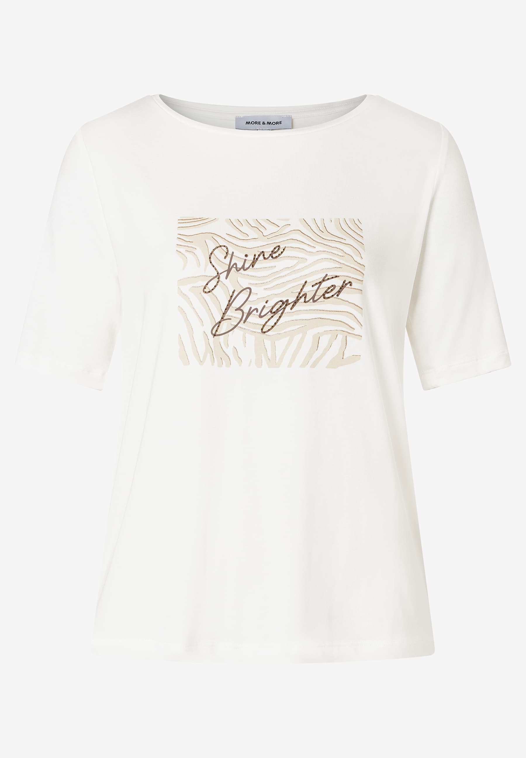 More &amp; More_Off White_T-Shirt with Front Print_51070002_0041_02