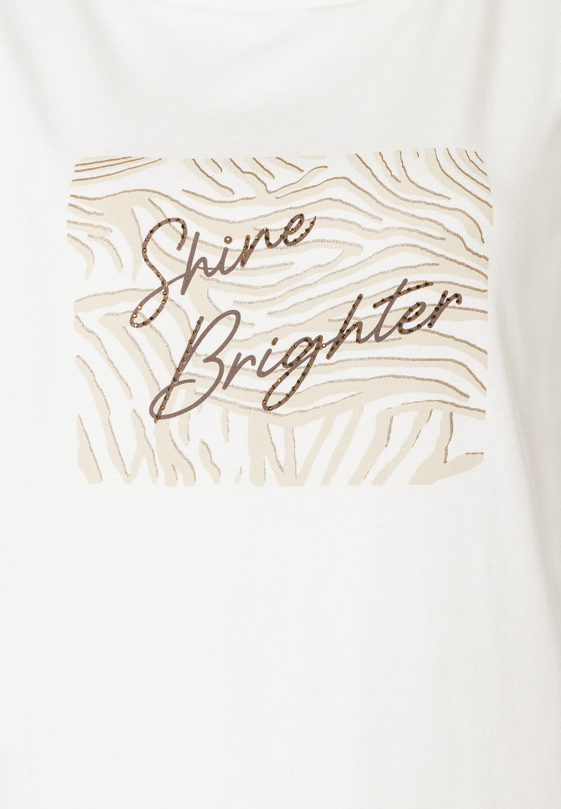 More &amp; More_Off White_T-Shirt with Front Print_51070002_0041_03