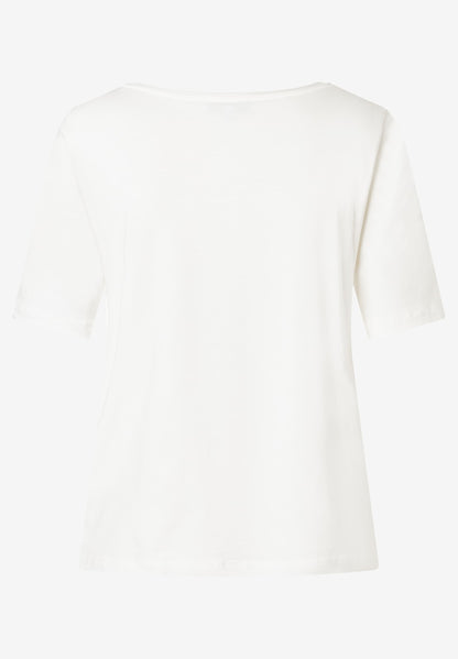 More &amp; More_Off White_T-Shirt with Front Print_51070002_0041_04