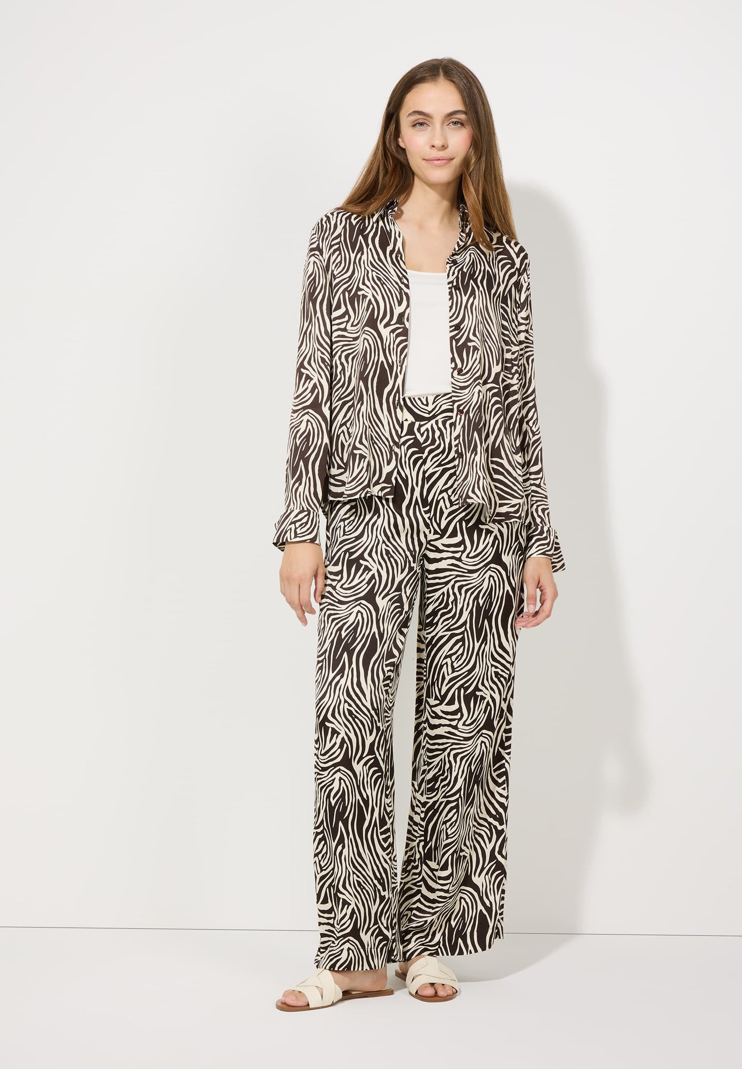 More &amp; More_Twotone Animal Print_Viscose Blouse with Animal Print_51072001_2279_02