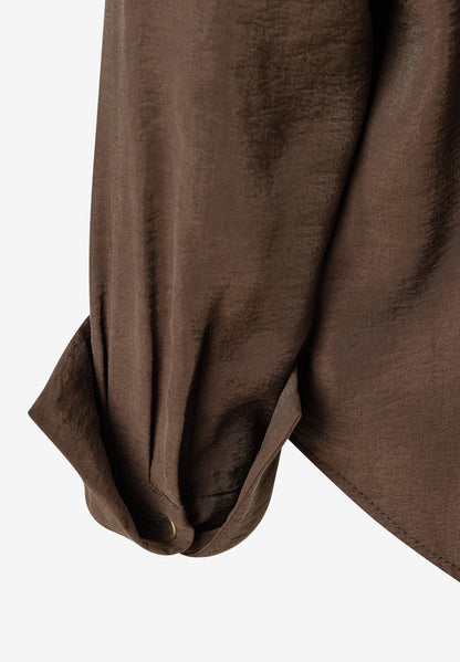 More &amp; More_Espresso Brown_Blouse Shirt_51072009_0279_03