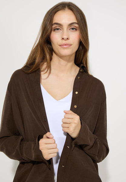 More &amp; More_Espresso Brown_Blouse Shirt_51072009_0279_05