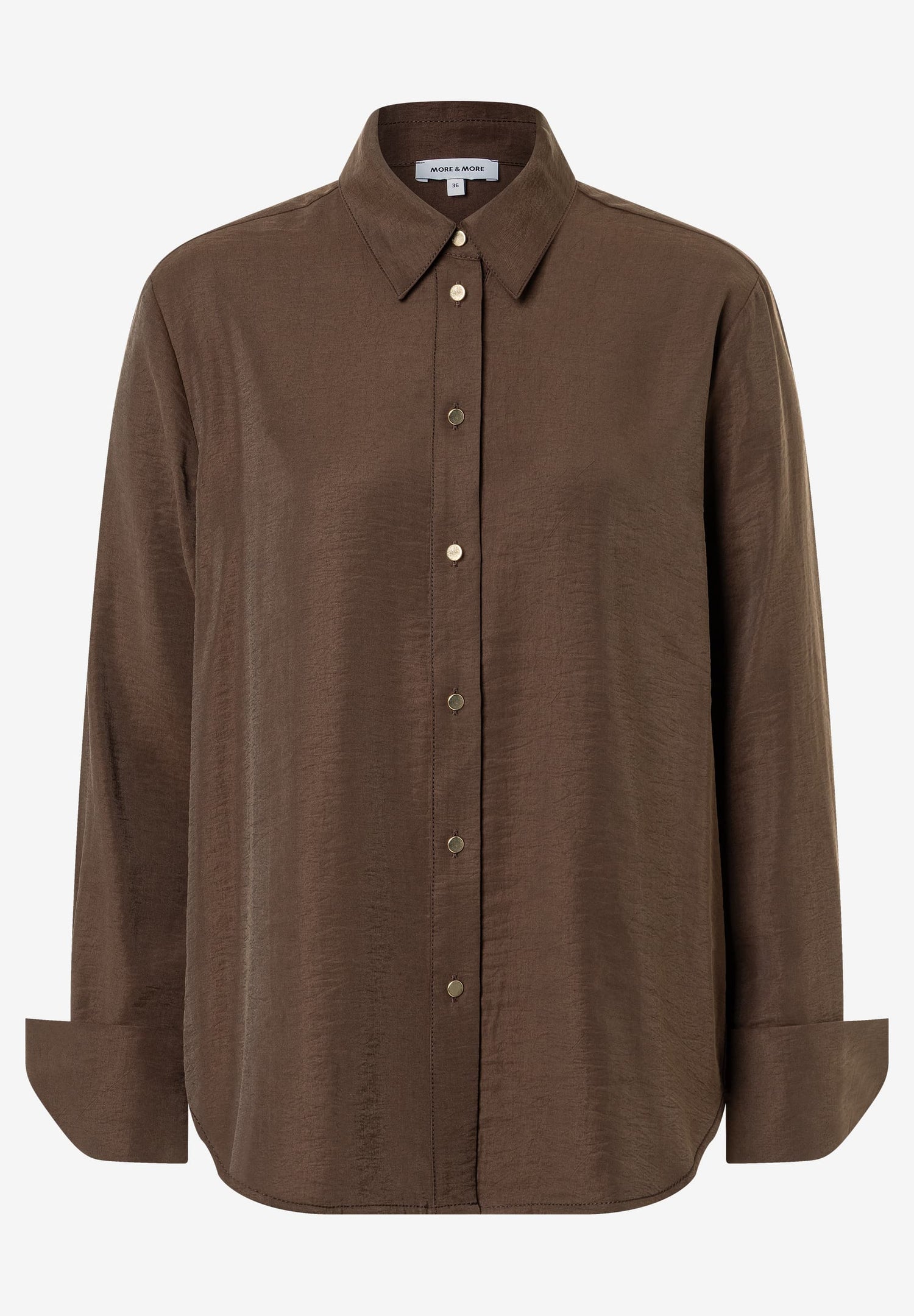 More &amp; More_Espresso Brown_Blouse Shirt_51072009_0279_06