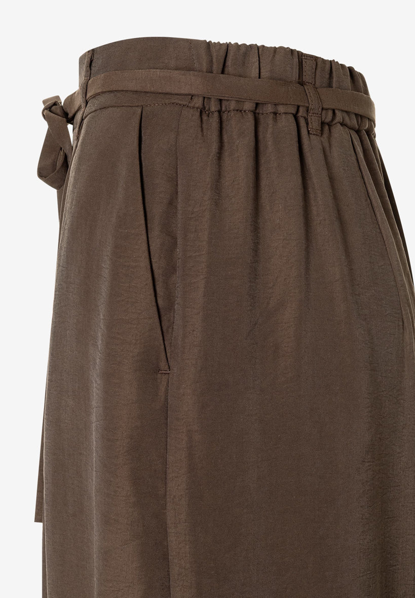 More &amp; More_Espresso Brown_Palazzo Pants with Tie Belt_51074002_0279_06