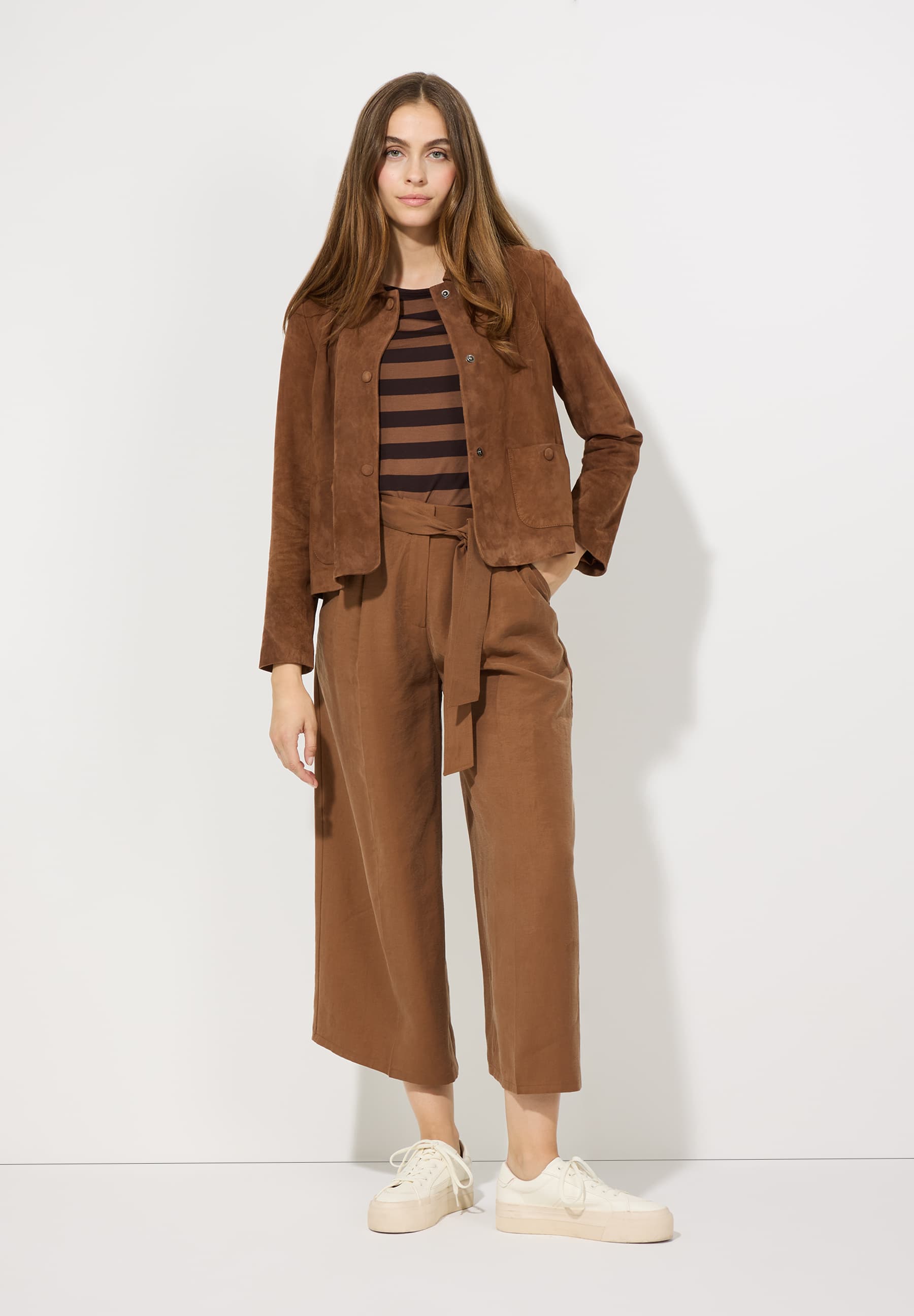 More &amp; More_Sweet Toffee_Culottes with Belt_51074004_0262_01