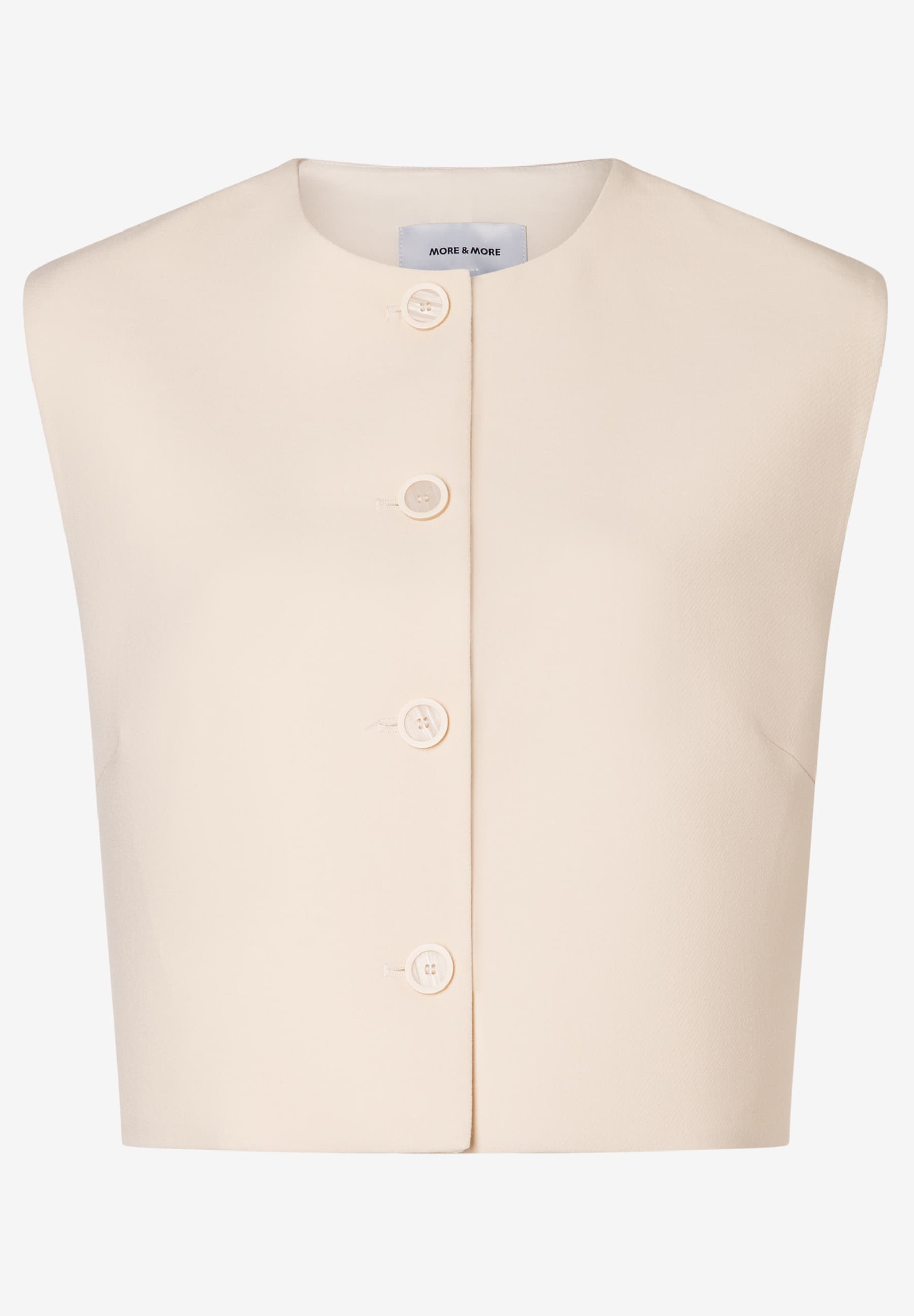 More &amp; More_Almond Cream_Short Vest_51076002_0024_06
