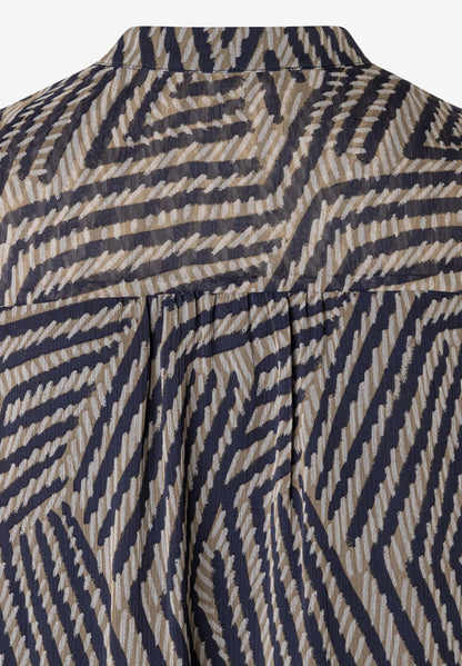 More &amp; More_Graphical Strokes Print_Chiffon Blouse with Print_51082051_3375_03