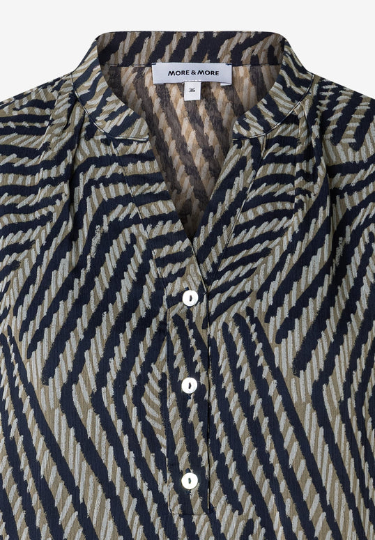 More &amp; More_Graphical Strokes Print_Chiffon Blouse with Print_51082051_3375_06