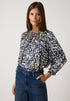 More & More_Scattered Flowers Print_Pussy-Bow Blouse with Flower Print_51082053_6375_01