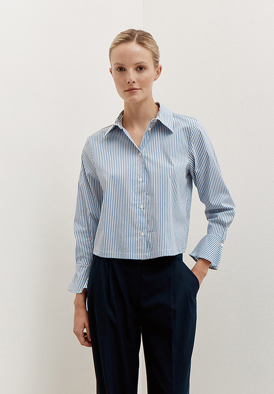 More &amp; More_Woven Stripes_Striped Blouse_51082056_2010_01