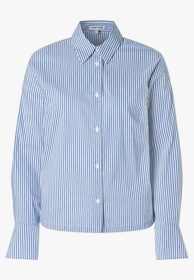 More &amp; More_Woven Stripes_Striped Blouse_51082056_2010_02