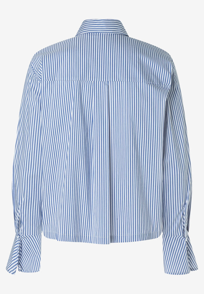 More &amp; More_Woven Stripes_Striped Blouse_51082056_2010_03