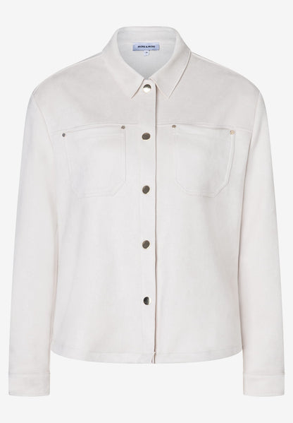 More &amp; More_Dust Beige_Suede-Look Shirt_51082058_0226_07