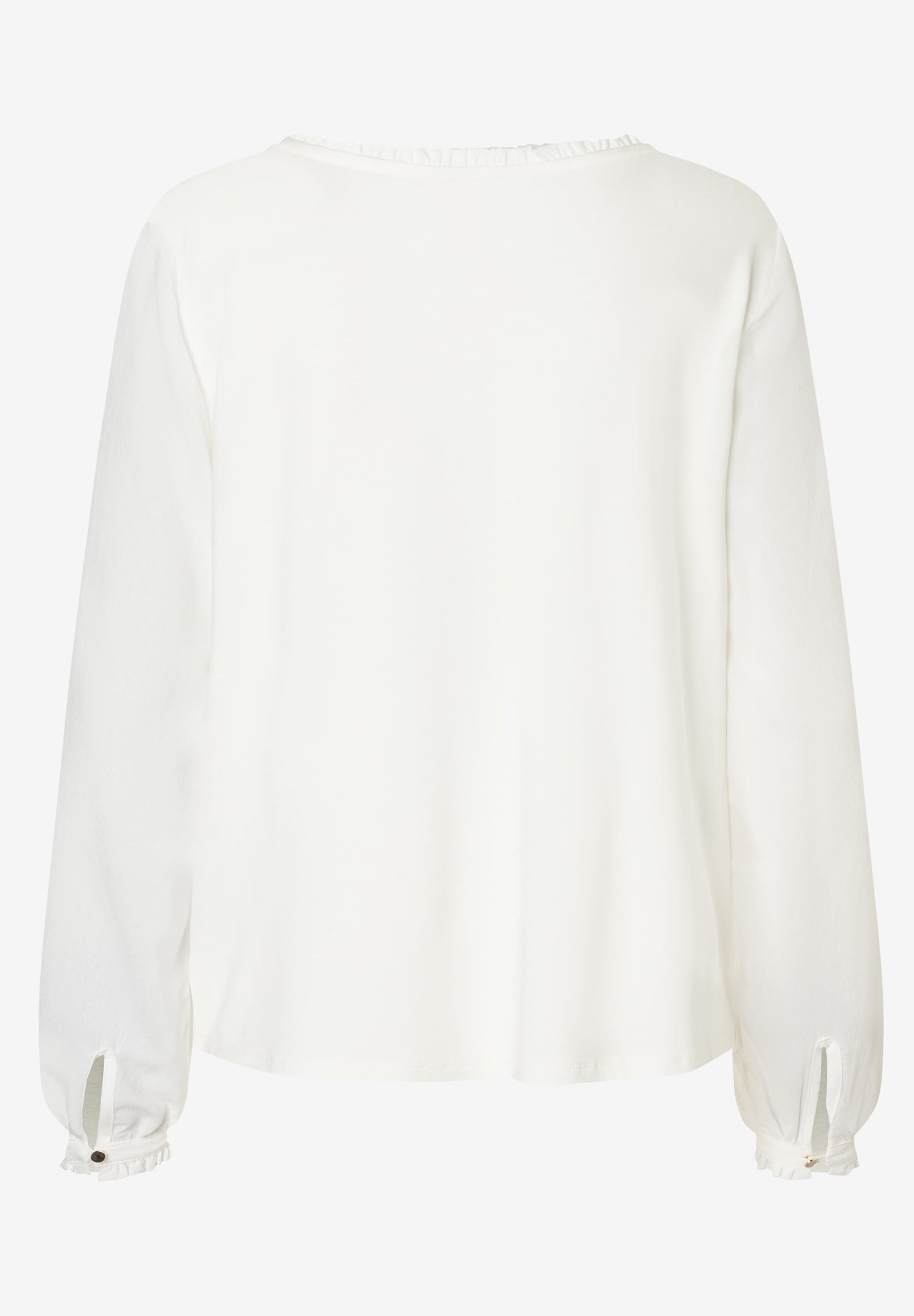 More &amp; More_Off White_Blouse with Jersey Back_51082650_0041_04
