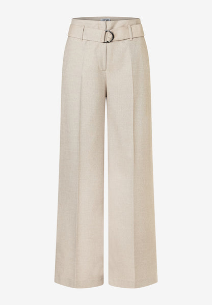 More &amp; More_Dust Melange_Pants with Belt_51084052_0257_03