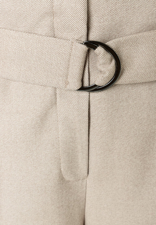 More &amp; More_Dust Melange_Pants with Belt_51084052_0257_05