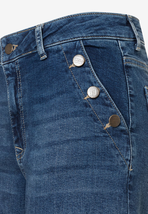 More &amp; More_Dark Blue Denim_Jeans Culottes_51084251_0963_04