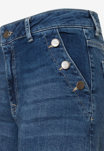 More &amp; More_Dark Blue Denim_Jeans Culottes_51084251_0963_04