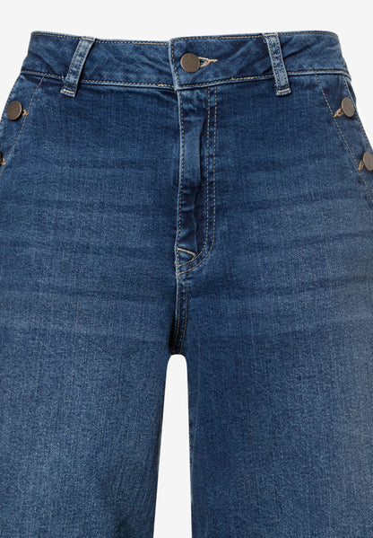 More &amp; More_Dark Blue Denim_Jeans Culottes_51084251_0963_05