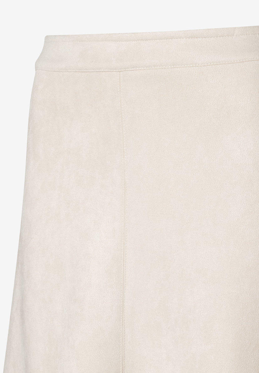 More &amp; More_Dust Beige_Suede-Look Skirt_51085050_0226_04