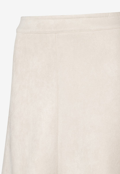 More &amp; More_Dust Beige_Suede-Look Skirt_51085050_0226_04