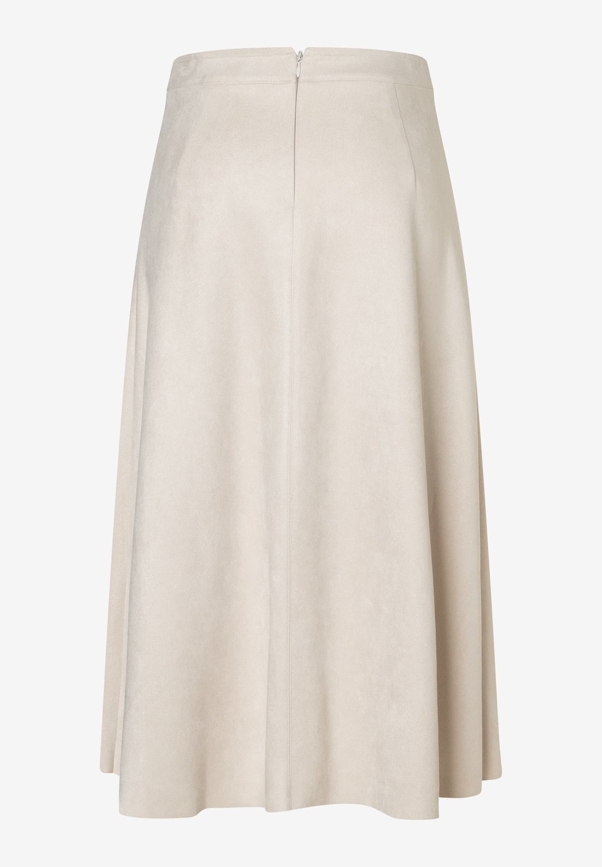 More &amp; More_Dust Beige_Suede-Look Skirt_51085050_0226_07