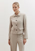 More & More_Dust Melange_Short Blazer_51086052_0257_01