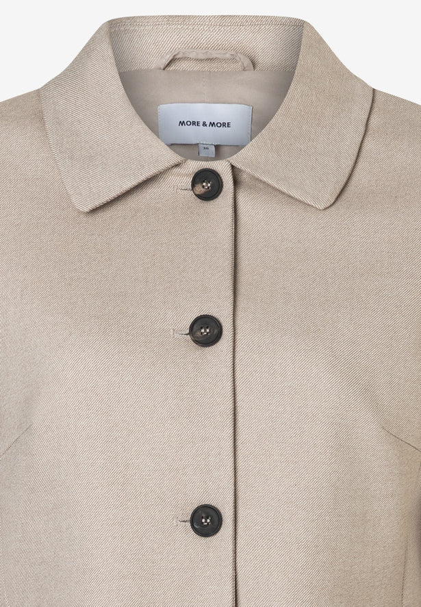 More &amp; More_Dust Melange_Short Blazer_51086052_0257_04