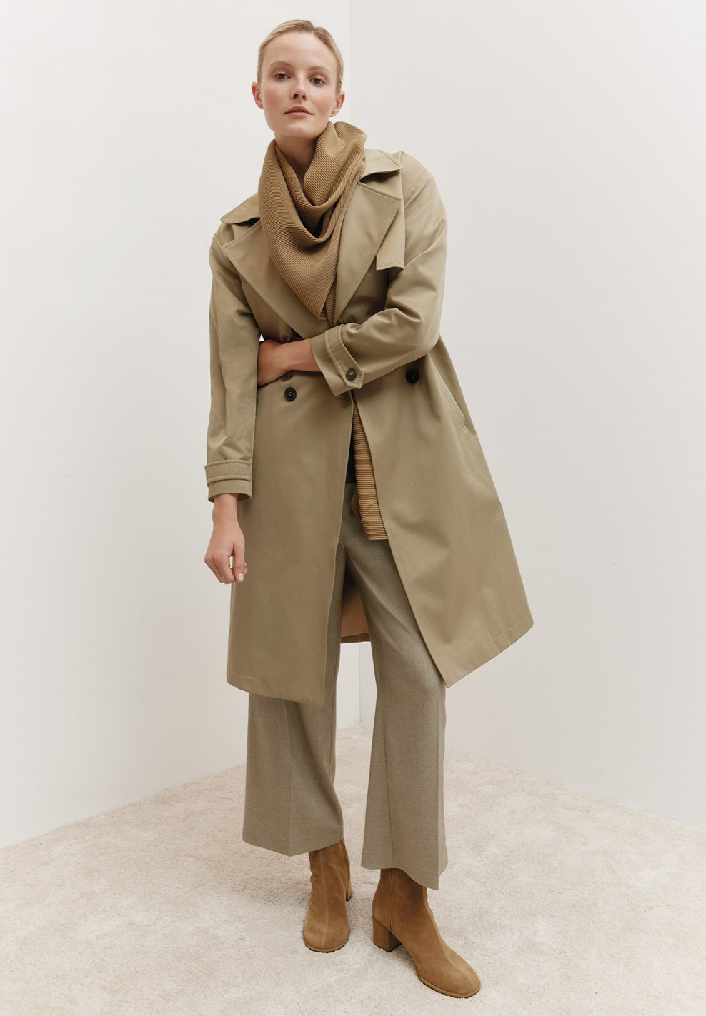 More &amp; More_Soft Brass_Trench Coat_51087050_0662_01