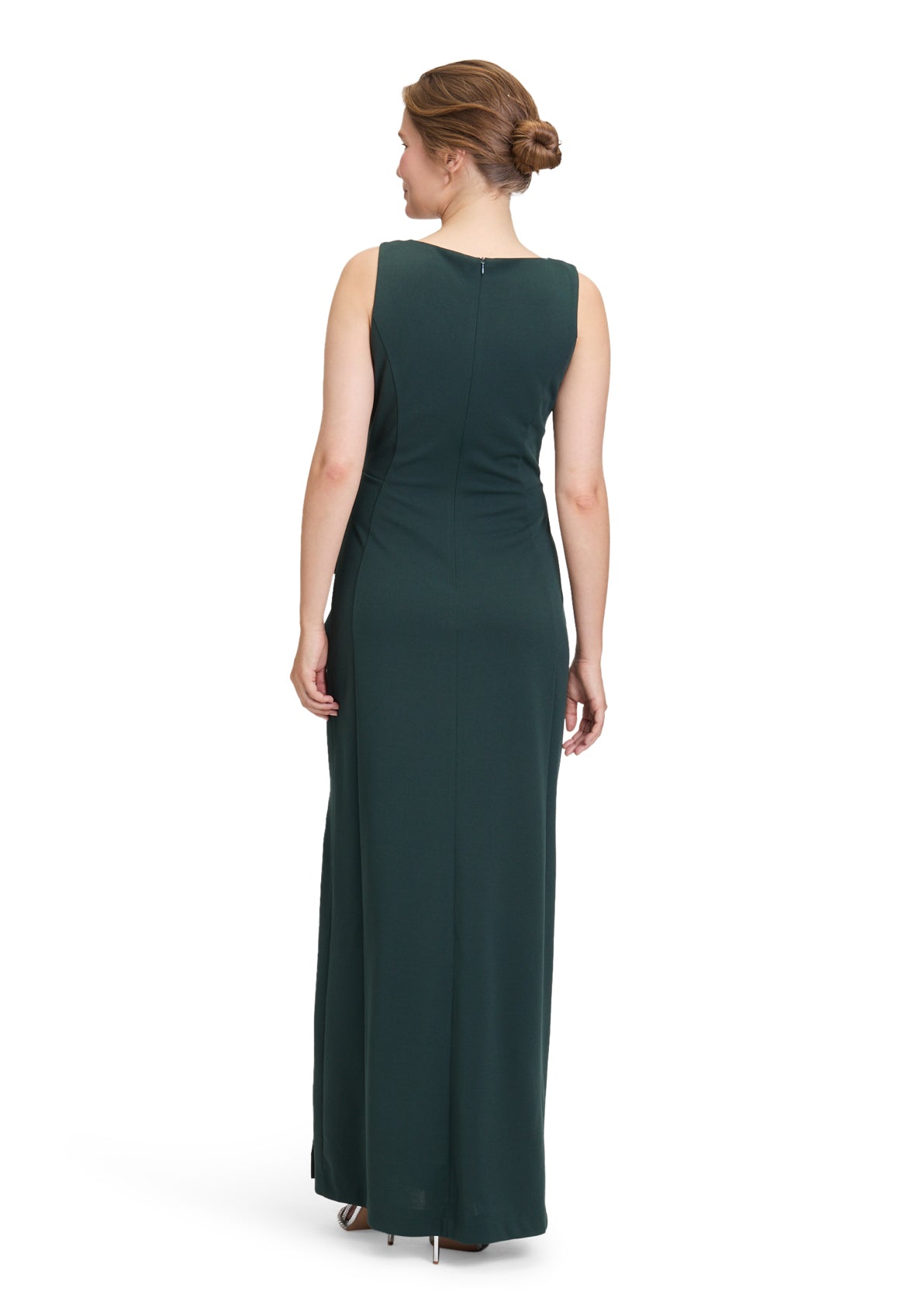 Vera Mont_Mystic Green_Evening Dress with Flounce_5109-4467_5586_03