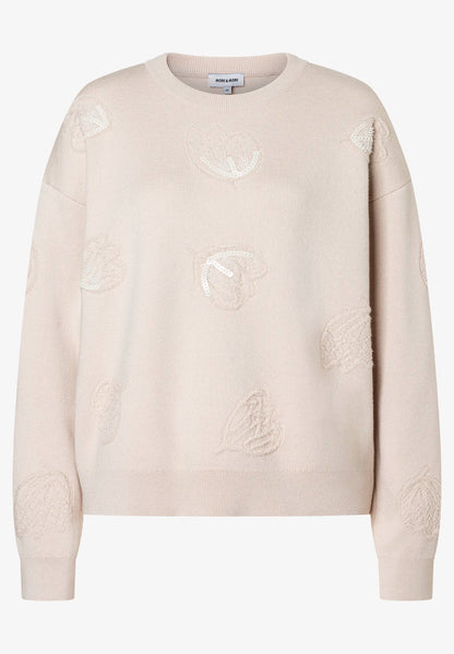 More &amp; More_Powder Creme_Sweater with Sequins_51091008_0031_01