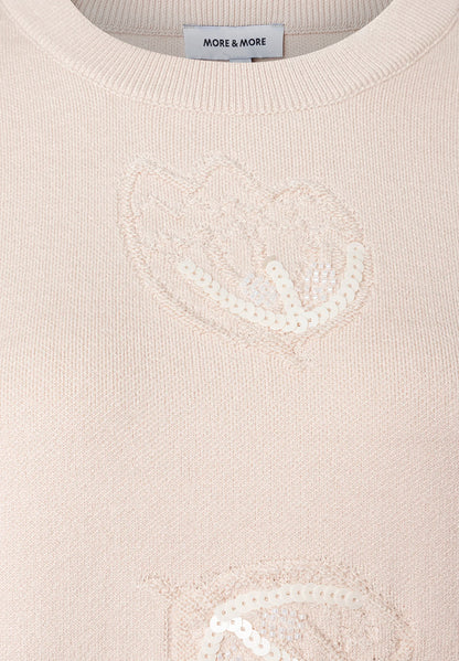 More &amp; More_Powder Creme_Sweater with Sequins_51091008_0031_03