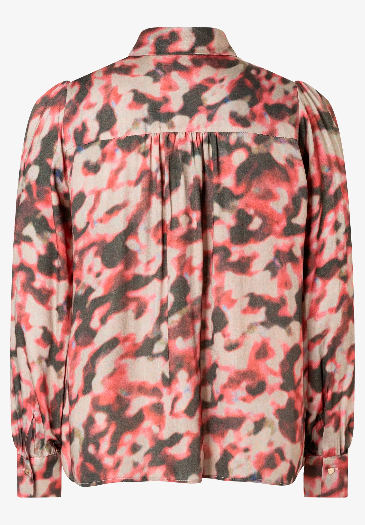 More &amp; More_Watercolour Flowers Print_Pussy-Bow Blouse with Watercolor Print_51092001_4824_04