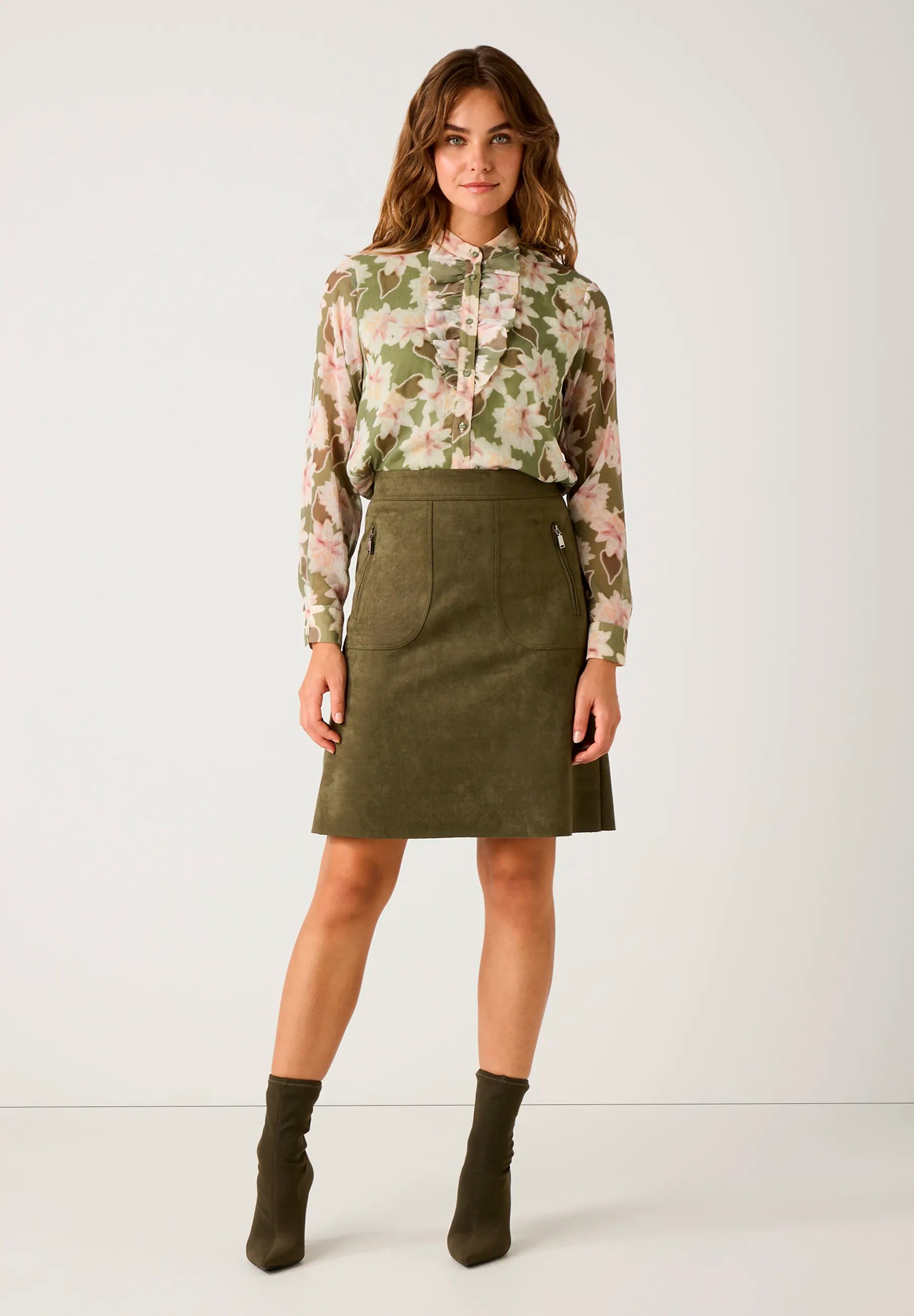 More &amp; More_Soft Flower Print_Chiffon Blouse with Floral Print_51092002_4660_02