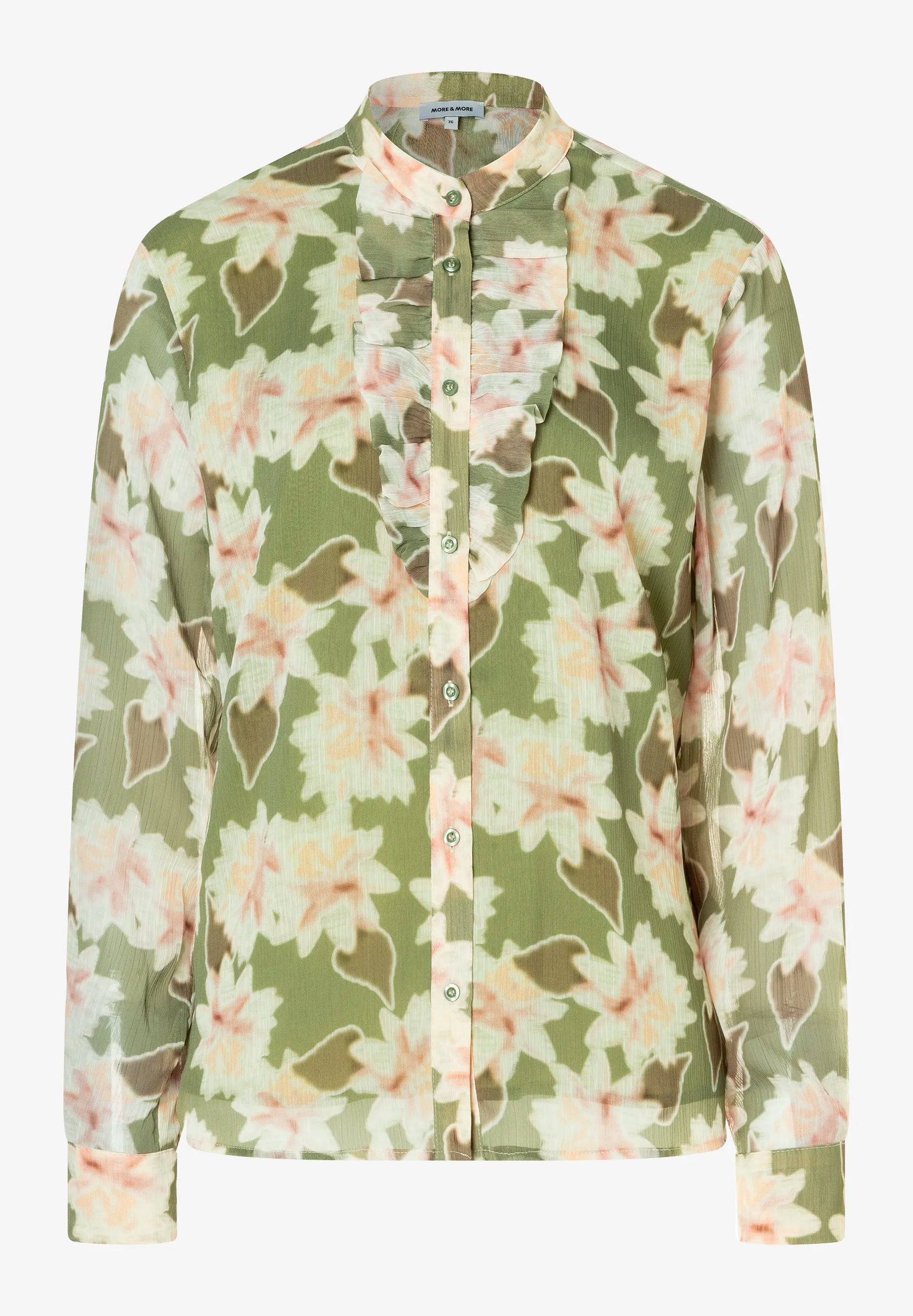 More &amp; More_Soft Flower Print_Chiffon Blouse with Floral Print_51092002_4660_03