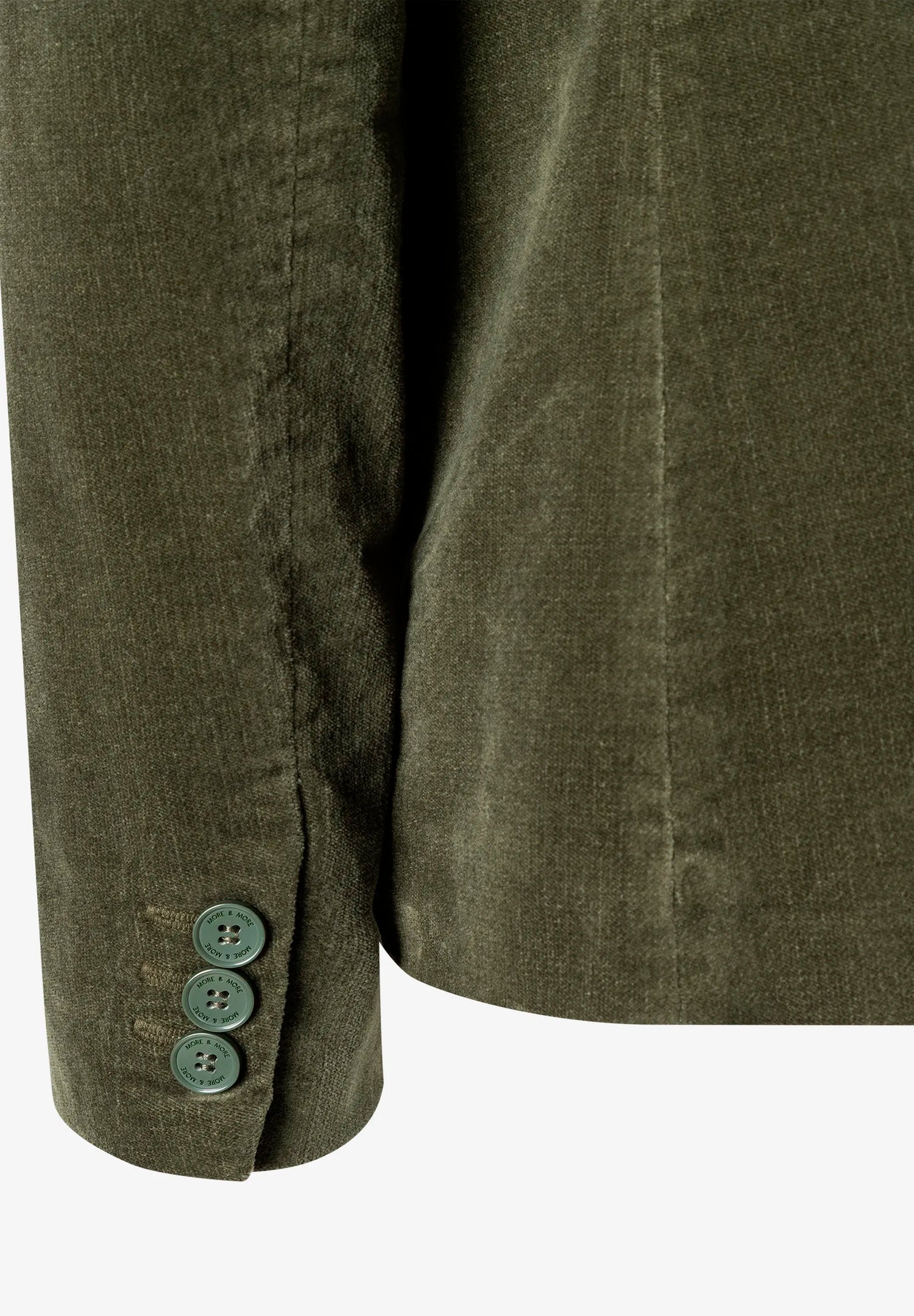 More &amp; More_Ruby Orchid_Velvet Blazer, Khaki_51096004_0564_06