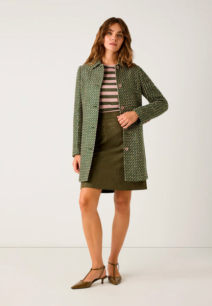 More &amp; More_Coloured Boucle_Long BouclŽ Blazer_51096810_3660_01