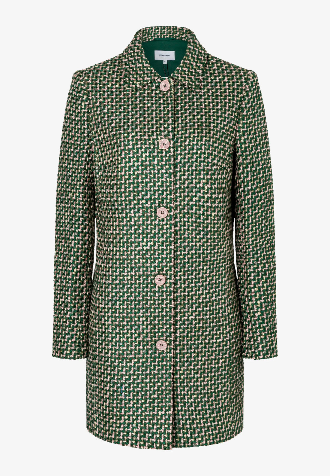 More &amp; More_Coloured Boucle_Long BouclŽ Blazer_51096810_3660_03