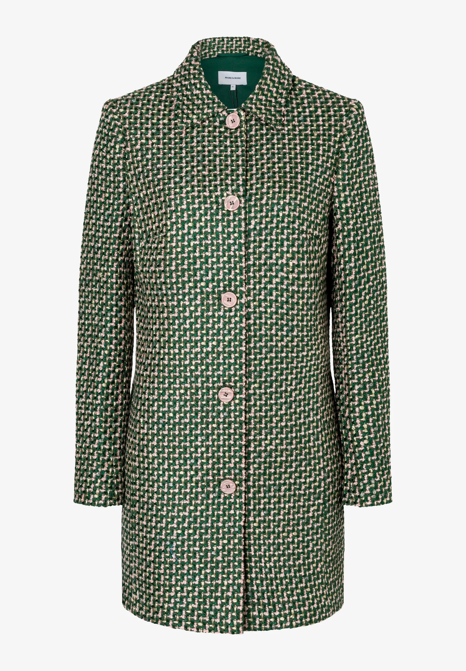 More &amp; More_Coloured Boucle_Long BouclŽ Blazer_51096810_3660_03