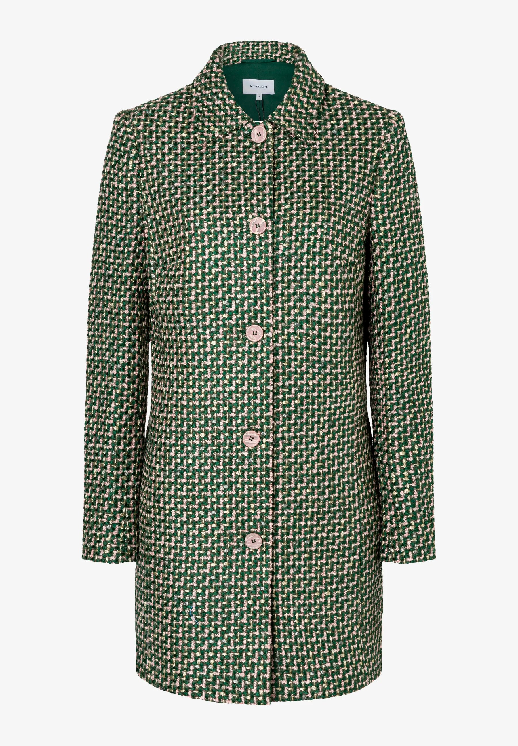 More &amp; More_Coloured Boucle_Long BouclŽ Blazer_51096810_3660_03